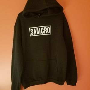 Black samcro sweat shirt like brand new.